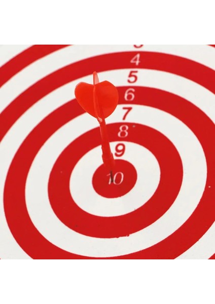 1 Takım Stili 29.5cm Dart Tahtası Oyun Seti Ev Duvar Asılı Çift Taraflı Mevcut Kalınlaşmış Kapalı Açık Atma Oyunu Çelik Uçlu Dart (Yurt Dışından)