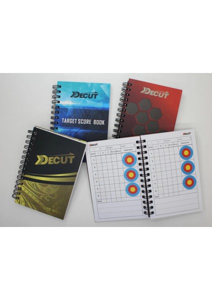 Yüksek Li Okçuluk Puanlama Kitabı Scorebook Puanları Okçuluk Hedef Atış Sporu Için Malzemeler (Yurt Dışından)