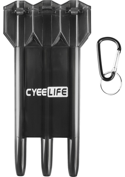 Kırmızı Şeffaf Stil Cyeelife Plastik Dart Anahtar Tokalı Taşıma Çantası Dart Taşıma Cüzdanı Tutucu Kutu 11 Renk (Yurt Dışından) fırsatları
