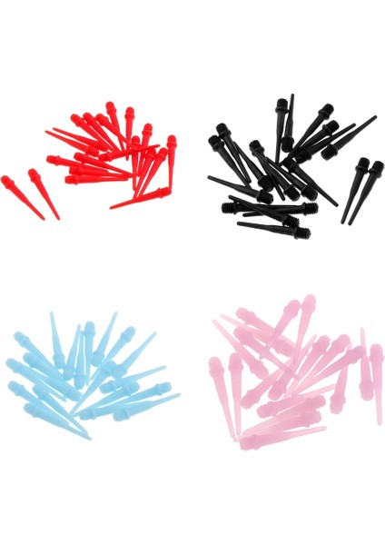 27 mm Siyah Stil Ba Dart Milleri Yumuşak Dart Ipuçları Elektronik Dart Tahtası Dart Oyun Için Profesyonel Plastik Iplik Değiştirme Aksesuarları (Yurt Dışından)