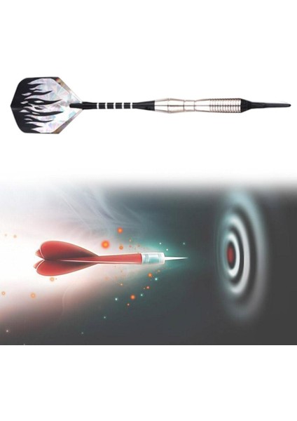 Ateş Tarzı Et Yumuşak Ucu Nikel Kaplama Demir Dart 18G Dart Kapalı Spor Dart Tahtası Ucu Spor Oyunu Için Iğne Atma Kapalı Spor (Yurt Dışından)