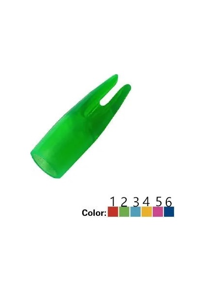 Sarı Stil Olor Okçuluk Plastik Ok Nock Mil Dıy Özelleştirilmiş Ok Okçuluk Çekim Aksesuarları Için Dahili Od Kımlığı (Yurt Dışından)