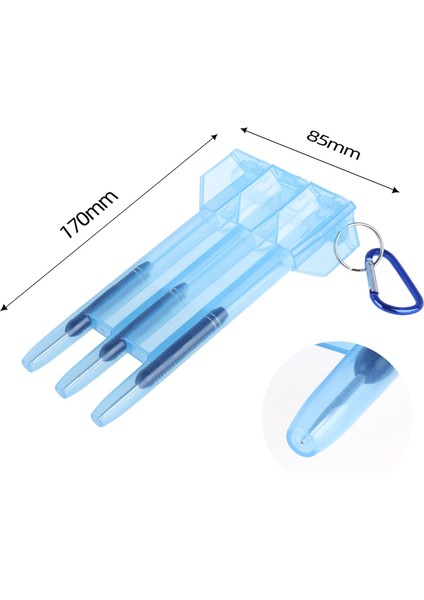Beyaz Stil Naylon Dart Kılıfı Dart Kutusu Dart Tahtası Oyunları Için Büyük Boy Dart Aksesuarları Plastik (Yurt Dışından)