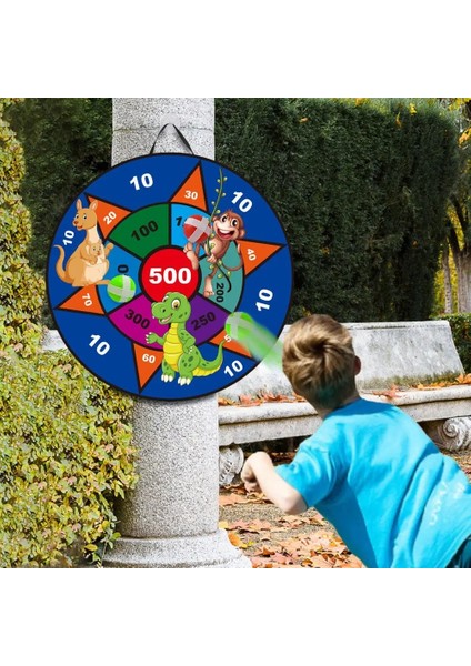 Kırmızı Stil Çocuklar Dart Tahtası Oyunu Duvara Monte Yapışkan Top Kapalı Oyun Oyuncak Dart Dart Uçuşları Dart Aksesuarları Diana Dardos Flechette (Yurt Dışından)