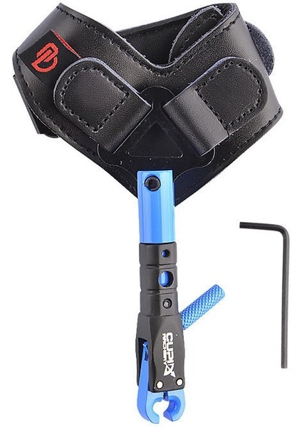 Mavi Stil Derece Dönebilen Yay Serbest Bırakma Yardımcıları Bileşik Yay Çekim Alüminyum Tetik Kaliperleri Okçuluk Avcılık Aksesuarları Için Yayın (Yurt Dışından)