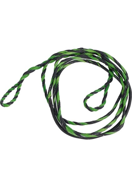 135CM Siyah Yeşil Stil Trandm Bowstrings Doğa Sporları Avcılık Okçuluk Aksesuarları Avcılık Yay Için Çok Renkli Yedek Yay Dizeleri (Yurt Dışından)