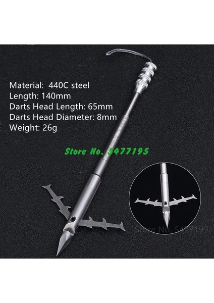 1 Adet Dart P Tarzı 1 Adet Deepwater Balık Dart Balıkçılık Sapanı Ok Beceri Çekim Avcılık Sapanı Oklar Yetişkin Crossbow Broadheads Ok Ucu (Yurt Dışından)