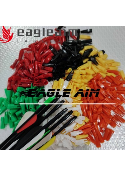 Yeşil Stil Plastik Ok Nocks Id Ok Nocks Okçuluk Avcılık Bileşik Yay Ok Tai "bileşik Yay Okları Için (Yurt Dışından) fiyatları