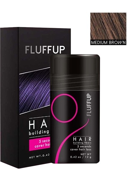 Orta Kahverengi Stil Sıcak Doğal Saç Yapı Fiber Aplikatör Sprey Anında Salon Saç Tedavisi Keratin Tozları Saç Çıkma Fiber Kalınlaşma (Yurt Dışından)