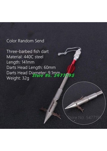 1 Adet Dart S Tarzı 1 Adet Deepwater Balık Dart Balıkçılık Sapanı Ok Beceri Çekim Avcılık Sapanı Oklar Yetişkin Crossbow Broadheads Ok Ucu (Yurt Dışından)