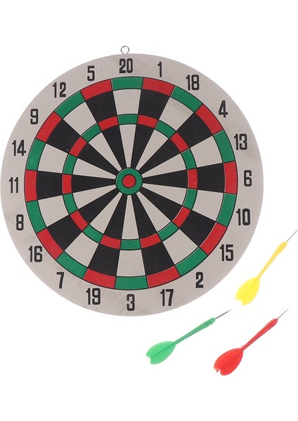 1 Takım Yeni Dart Tahtası Dart Oyun Seti Man Cave Oyun Odası Çocuk Dekorasyonu Için Mükemmel (Yurt Dışından)