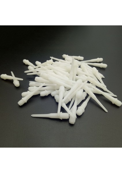 100 Adet Rastgele Stil Yeni Siyah Dart Milleri Yumuşak Te Dart Oyun Için Profesyonel Plastik Iplik Değiştirme Aletleri (Yurt Dışından)