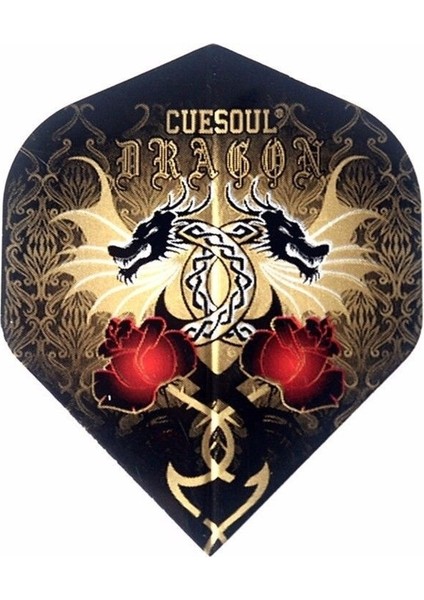 Çikolata Tarzı 3 Adet Dart Uçuşları Kuyruk Kanadı Cuesoul Dart Aksesuarları (Yurt Dışından)
