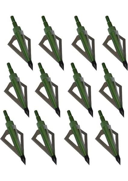 Bordo Tarzı Paket 125 Tahıl 3 Sabit Bıçaklı Av Geniş Başlıkları Okçuluk Ok Av Noktaları Bileşik Yay ve Arbalet Için Metal Ipuçları (Yurt Dışından)