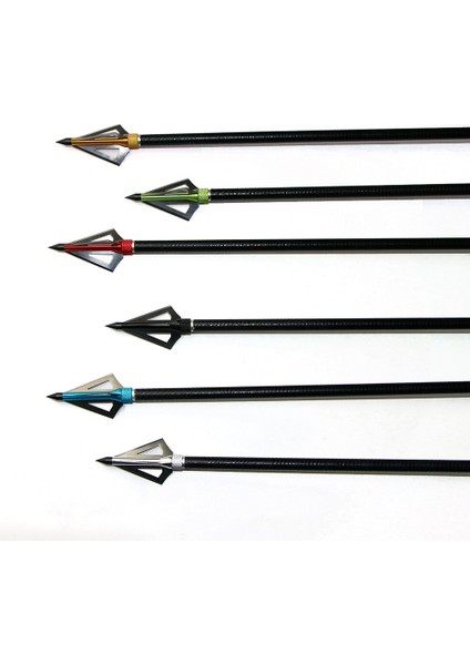 Bordo Tarzı Paket 125 Tahıl 3 Sabit Bıçaklı Av Geniş Başlıkları Okçuluk Ok Av Noktaları Bileşik Yay ve Arbalet Için Metal Ipuçları (Yurt Dışından) fırsatları