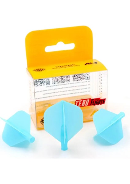 6ys Stili Cuesoul Tero Ak4 Dart Kanatları ve Şaftları Standart Şekil, Set (Yurt Dışından)