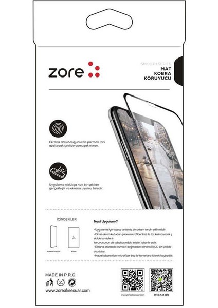Galaxy A91 (S10 Lite) Mat Kobra Ekran Koruyucu