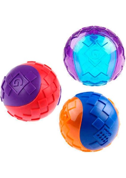 Gigwi Ball Köpek Oyuncağı Sert Top S 3 Lü 6409