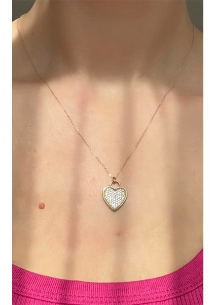 14 Ayar Kalpli Tasarım Kolye