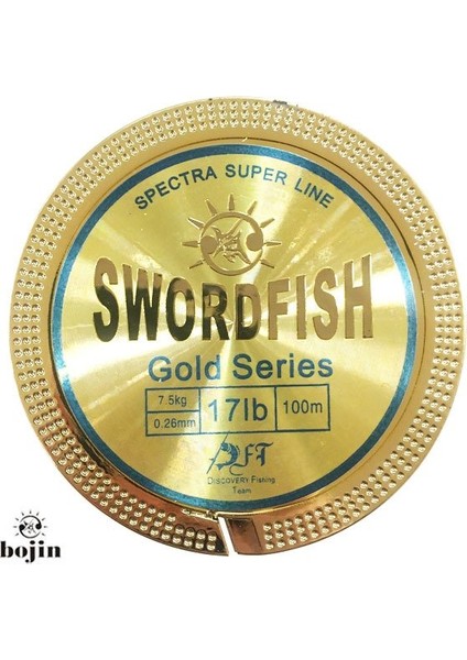 DFT  G.Swordfish Metal Kutu Misina 100m-0.26