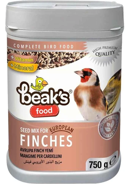 Avrupa Finch Kuş Yemi 750 gr