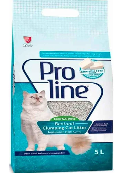 Pro Line Sabun Kokulu Kedi Kumu 5 LT