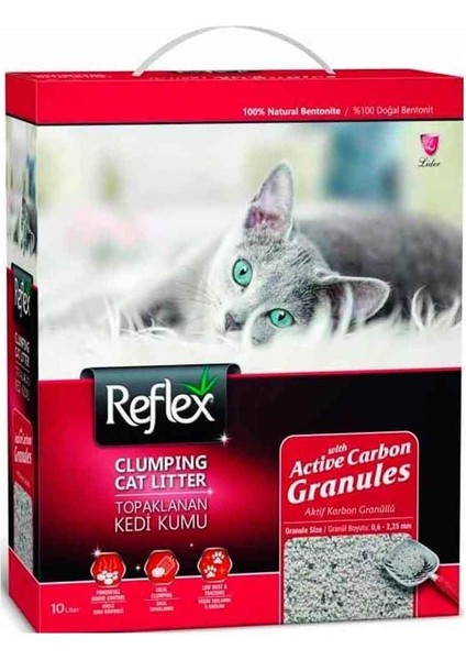 Kedi Kumu Granül Aktif Karbonlu Topaklanan 6 Lt
