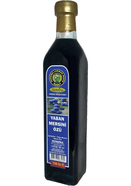 Yaban Mersini Özü 700 ml