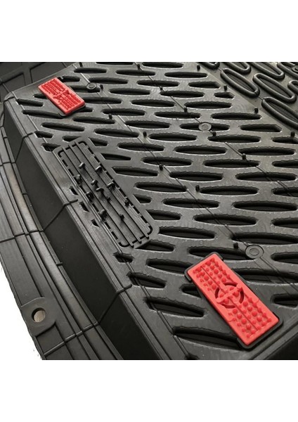 Skoda Forman 2018 Uyumlu 3D Havuzlu Paspas Takımı (Krom-Siyah)