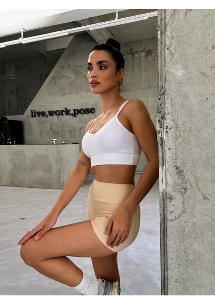 Seamless/ Toparlayıcı Spor Şort Tayt
