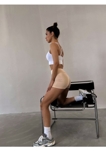 Seamless/ Toparlayıcı Spor Şort Tayt