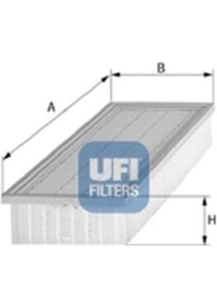 Ufı 30.101.00 Hava Filtresi Focus 98-04 Tourneo Connect 02- Transıt connect 02- 1.4 16V 1.6 16V 1.8 Tdcı 1.8 16V