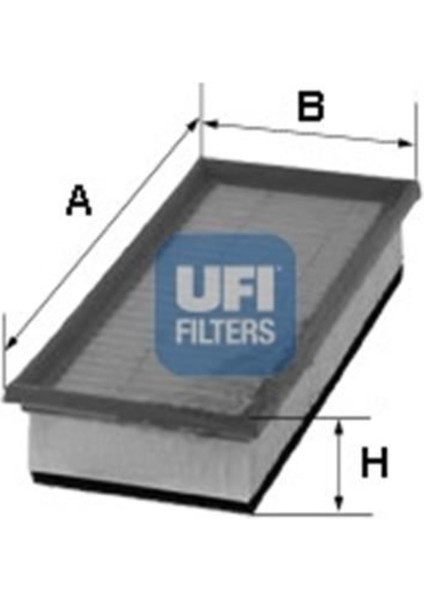 Ufı 30.210.00 Hava Filtresi 206 207 307 308 Partner / C3 C4 Berlıngo 1.6 Hdı