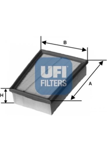 Ufı 30.390.00 Hava Filtresi Fıesta Vı 08- Transıt Tourneo Courıer 14- / Mazda 2 11- 1.4 Tdcı 1.5 Tdcı 1.6 Tdcı 1.