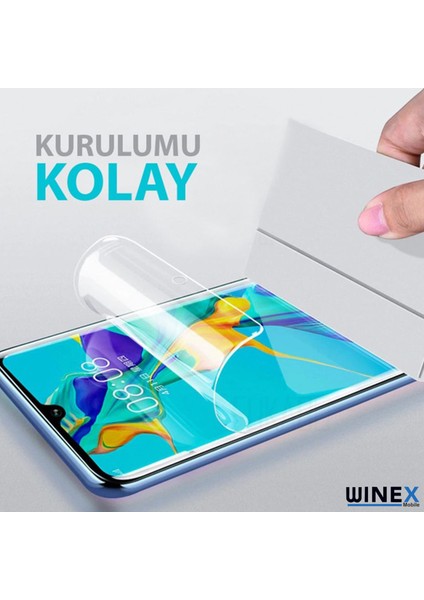 Samsung Galaxy A24 4G ile Uyumlu Sadece Ön Hayalet Kılıflı Kesim Ekran Koruyucu Kaplama