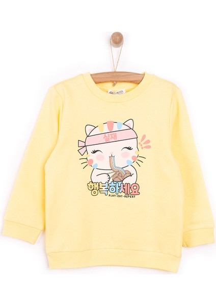 Hello Baby Hellobaby Basic Sweatshirt Kız Bebek