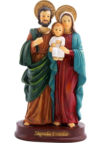 Kutsal Aile Heykeli Isa Heykelcik Mary Joseph Ev Raf Dekor Için Rakamlar (Yurt Dışından) modelleri