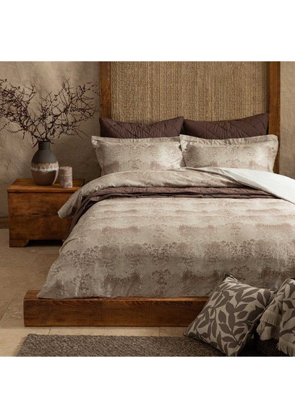 Forrest Nevresim Seti King Size 230X220 cm Kahve