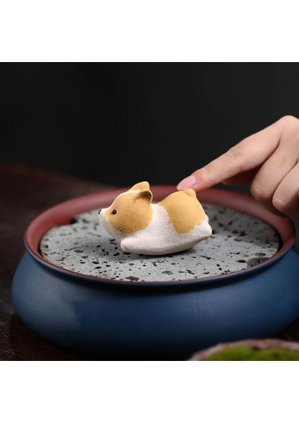 Corgi Yavru Çay Pet Çay I Çay Odası Için Evcil Hediyesi (Yurt Dışından)
