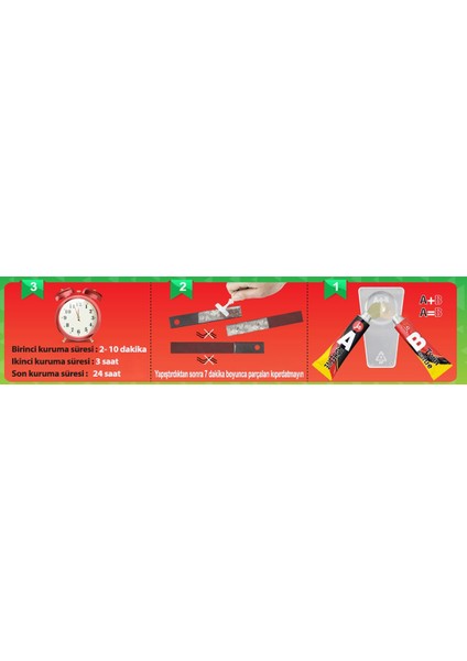 Ikiz Tüp Iran Yapıştırıcısı Çelik Yapıştırıcı 14 gr