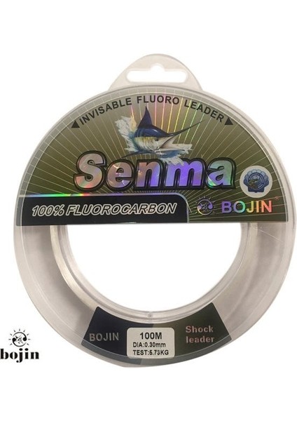 Bojin Senma %100 Fluorocarbon Misina 100 mt 0.30 mm