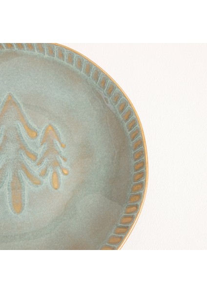 Inverno Tatlı Tabağı 23 cm Yeşil