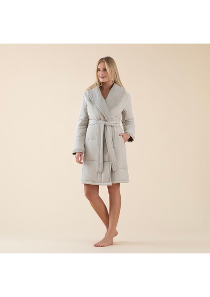 Audel Kadın Bornoz Açık Gri fiyatları