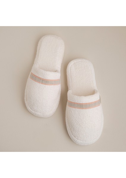 Derin Unisex Terlik Ekru/mango
