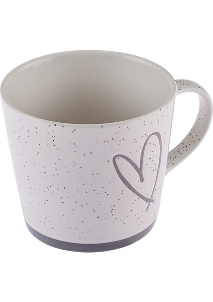 Kalp Beyaz Kupa 450 ml indirimleri