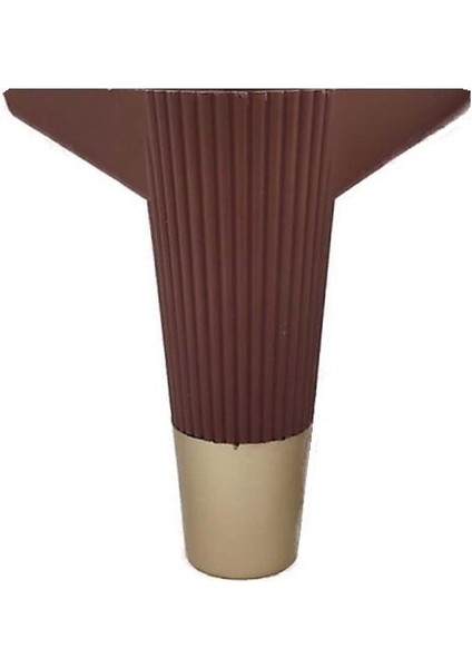 Şato Plastik Mobilya Ayağı Ceviz 12 cm