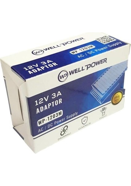12VOLT 3AMPER Metal Kasa Adaptör fırsatları