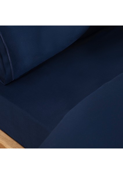 Bambu Nevresim Takımı King Size 230X220 cm Marin Mavi modelleri