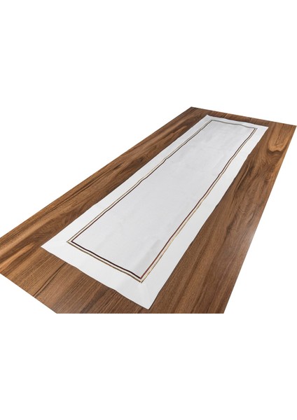 Celine Kahve Altın Runner 50X170