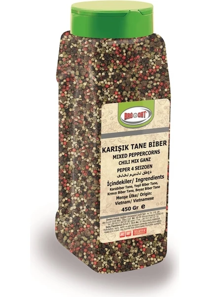 Bağdat Baharat Karışık Tane Biber 375  gr